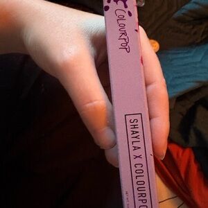 ColourPop Shayla X Lipstick in Purple Packaging